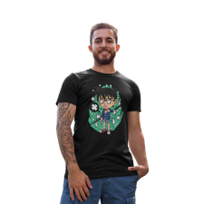  D&amp;B Férfi/Unisex Póló PC00035 Detectie Conan Fekete-Méret 3XL férfi póló