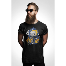 D&B Férfi/Unisex Póló PC00046 Ghost Rider Fekete-Méret 3XL férfi póló