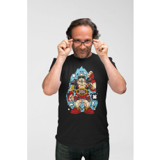  D&B Férfi/Unisex Póló PC00062 Krang Fekete-Méret 2XL