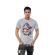 D&B Férfi/Unisex Póló PC00066 MajinBuu Szürke-Méret S férfi póló