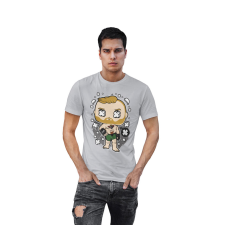  D&amp;B Férfi/Unisex Póló PC00070 McGregor Szürke-Méret 3XL férfi póló