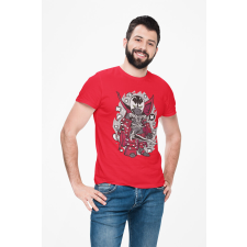 D&B Férfi/Unisex Póló PC00104 Spawn Piros-Méret 5XL férfi póló