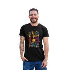 D&B Férfi/Unisex Póló ST00025 Xtreme Fekete-Méret XL férfi póló