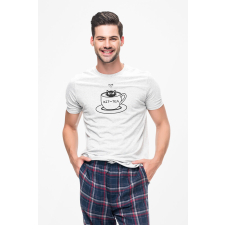 D&B Férfi/Unisex Póló ST00054 Kit-Tea Fehér-Méret XL férfi póló
