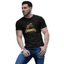 D&B Férfi/Unisex Póló ST00058 Welder Fekete-Méret S férfi póló