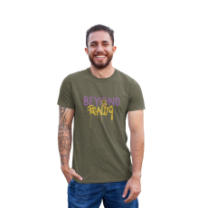  D&B Férfi/Unisex Póló ST00065 Beyond Katonai zöld -Méret 3XL