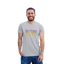 D&B Férfi/Unisex Póló ST00065 Beyond Szürke-Méret S férfi póló
