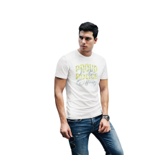 D&B Férfi/Unisex Póló ST00071 Police Fehér-Méret 2XL férfi póló