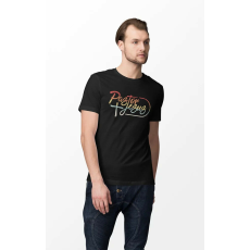  D&B Férfi/Unisex Póló ST00081 Jesus Fekete-Méret XL