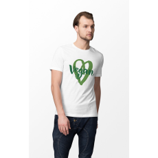  D&B Férfi/Unisex Póló ST00110 Vegan Fehér-Méret 4XL