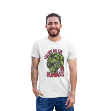 D&B Férfi/Unisex Póló ST00113 Believe Fehér-Méret 5XL férfi póló