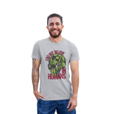 D&B Férfi/Unisex Póló ST00113 Believe Szürke-Méret S férfi póló