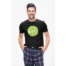  D&B Férfi/Unisex Póló ST00155 Vegan Fekete-Méret L
