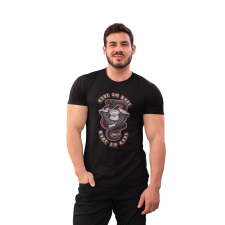 D&B Férfi/Unisex Póló ST00167 Ride Fekete-Méret XL férfi póló