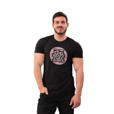  D&B Férfi/Unisex Póló ST00173 Risks Fekete-Méret L