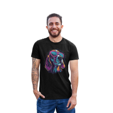 D&B Férfi/Unisex Póló ST00176 Retriever Fekete-Méret 2XL férfi póló