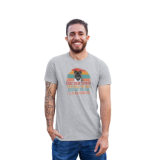  D&B Férfi/Unisex Póló ST00180 Every Szürke-Méret S