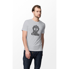 D&B Férfi/Unisex Póló ST00183 True Chatolic Szürke-Méret 5XL férfi póló