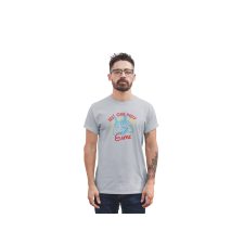 D&B Férfi/Unisex Póló ST00199 Gamer Szürke-Méret XL férfi póló