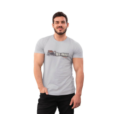  D&B Férfi/Unisex Póló ST00217 Off Road Szürke-Méret 3XL