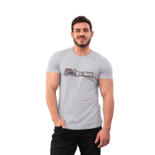 D&B Férfi/Unisex Póló ST00217 Off Road Szürke-Méret 5XL férfi póló