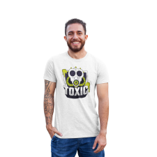 D&B Férfi/Unisex Póló ST00229 Toxic Fehér-Méret 3XL férfi póló