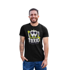  D&B Férfi/Unisex Póló ST00229 Toxic Fekete-Méret M