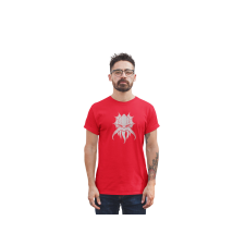 D&B Férfi/Unisex Póló ST00231 Hidra Piros-Méret 5XL férfi póló