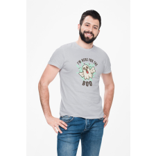 D&B Férfi/Unisex Póló ST00251 Halloween Szürke-Méret 4XL férfi póló