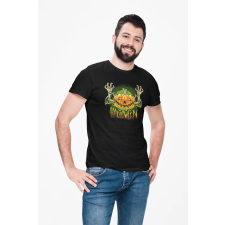 D&B Férfi/Unisex Póló ST00256 Halloween Fekete-Méret S férfi póló