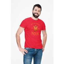 D&B Férfi/Unisex Póló ST00261 Halloween Piros-Méret 2XL férfi póló