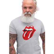  D&B Férfi/Unisex Póló ZN0003 Stones Szürke-Méret L