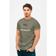 D&B The Hobbits Férfi/Unisex Póló, Katonai sötétzöld, 2XL férfi póló