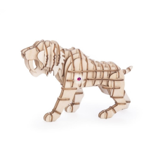 D&D 3D fa puzzle, tigris puzzle, kirakós