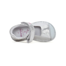 D.D. Step barefoot csillogós ezüst nyitott cipő - 26