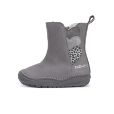 D.D.step bélelt bőrcsizma W071-42973-21 gyerek csizma, bakancs