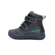 D.D.step bélelt bőrcsizma W082-42385-21 gyerek csizma, bakancs