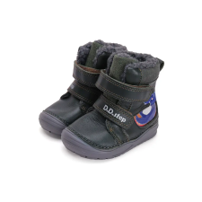 D.D. Step bélelt téli csizma, dínós (20-25 méretben) W071-42421B (21) gyerek csizma, bakancs