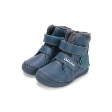 D.D. Step bélelt téli csizma dínós (26-31 méret) W078-52785B (27)