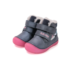 D.D. Step bélelt téli csizma madárkás Luminous talp (26-31 méret) W082-52314 (30)