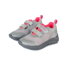 D.D.step D.D.STEP ezüst-rózsaszín lány tépőzáras vászoncipő 30-35 gyerek cipő