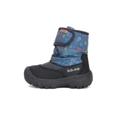 D.D. Step D.D.Step Kisfiú AQUA-TEX (vízálló) Vízálló cipő - Csillagászat - Kék - P081-52502A-24