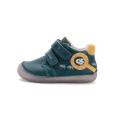 D.D. Step D.D.Step Kisfiú Barefoot Zárt cipő fluoreszkálós - Türkizkék - S070-52576B-22