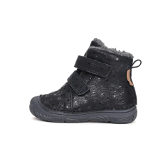 D.D. Step D.D.Step Kislány Bélelt bokacipő - Fekete - W082-52674