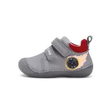 D.D.step fluoreszkáló bőrcipő S015-42219A-19 gyerek cipő
