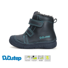 D.D. Step kék bokacsizma - W082-42385 - 22 gyerek csizma, bakancs