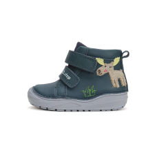 D.D. Step magasszárú zöld rénszarvasos zárt cipő - S071-42933A - 25 gyerek cipő