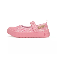 D.D. Step rózsaszín virágos vászoncipő - 30 gyerek cipő
