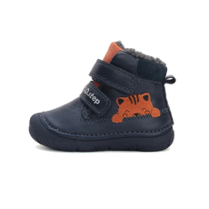D.D. Step - Sötétkék-narancs mackós bokacsizma - W082-42774B - 30