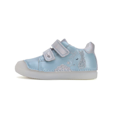 D.D. Step világoskék-ezüst unikornisos zárt cipő - S049-51250B - 29